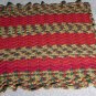 Hand Knitted 36X40 Baby Shawl Blanket Crocheted Afghan!