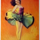 Rolf Armstrong Pin-up girl poster Sexy Ballerina Dancer