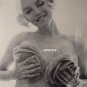 Marilyn Monroe Old 2-Sided Pinup Poster Sexy Black Hat