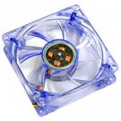 Logisys 120 MM Blue LED Case Fan with Molex Four Pin Connector