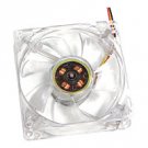 PowMax Typhoon 80 MM Case Fan with 4 White LED lights