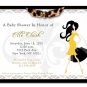 "Oh So Chic Mommy To Be" Baby Shower Invitations