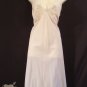 FREE SHIPPING: 1980's cream nylon full slip