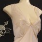 FREE SHIPPING: 1980's cream nylon full slip