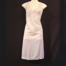FREE SHIPPING: 1980's cream nylon full slip