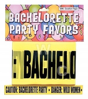 Bachelorette Caution Tape 20'