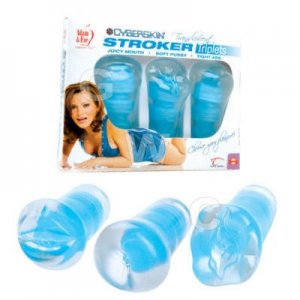 Cyberskin Translucent Stroker Triplets