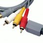 Wii Game Console System AV TV Cable with SVideo and RCA Plug