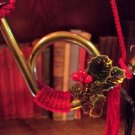 Brass Horn Christmas Ornament