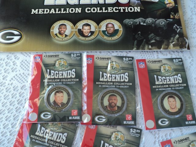 The Green Bay Packers 2007 Legends Medallion Collection