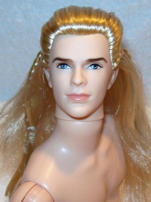 NUDE-KEN-Poseable-Barbie-4 Makeover-Blonde Hair-197