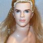 NUDE-KEN-Poseable-Barbie-4 Makeover-Blonde Hair-197