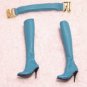 Barbie-Ensemble-Fashion Only-OOB-Teal Boots & Belt