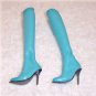 Barbie-Ensemble-Fashion Only-OOB-Teal Boots & Belt