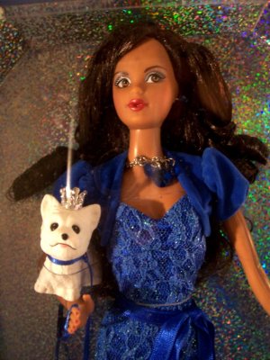 Miss Sapphire Sept Barbie-AA-2007-L7581-Birthstone-NRFB