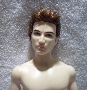 NUDE-Ken-OOB-ModelMuse-Redress/OOAK-Auburn Hair-199