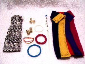 Barbie-Ensemble-Fashion Only-OOB-African Princess