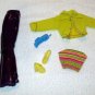 Fashion-Barbie-Ensemble-Faux Leather Purple Pants