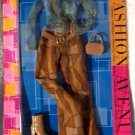 FASHION AVENUE-Barbie-2002-B3366-Metro-NRFB-Patchwork P