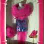 FASHION AVENUE-Barbie-1996-15863-Party-Fuchsia Dress