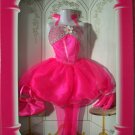 FASHION AVENUE-Barbie-1996-15865-Party-Hot-Pink Dress