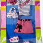FASHION AVENUE-Barbie-2004-C4011-Trend-Pink Jean Skirt
