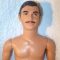 NUDE-KEN-Poseable-Barbie-4 OOAK Makeover-Black Hair-195