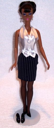 Barbie-Ensemble-Fashion Only-OOB-Vest & Skirt