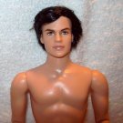 NUDE-KEN-Poseable-Barbie-4 OOAK Makeover-Raven Hair-190