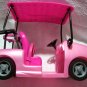Pink Golf Cart- Barbie-Skipper-High School Musical-OOB