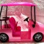 Pink Golf Cart- Barbie-Skipper-High School Musical-OOB