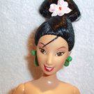 NUDE-Barbie Doll-Brunette-4 Redress/OOAK-Posable-154