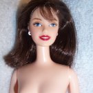 NUDE-Barbie Doll-Brunette-4 Redress/OOAK Makeover-61