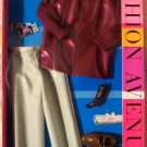 FASHION AVENUE-Ken-2002-56872-NRFB-Burgundy Date Outfit
