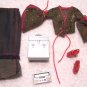 Blouse & Black Denim Skirt-Barbie-Ensemble-Fashion Only