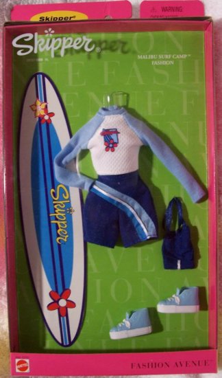 2000 Mattel Barbie Skipper Fashion Avenue Malibu Surf Camp Swim Shorts  #25753