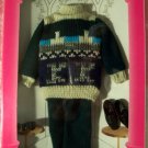 FASHION AVENUE-Ken-1995-14676-Sweater & Green Pants