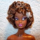 NUDE-Barbie Doll-4 Redress/OOAK-Short Curly Brunette AA