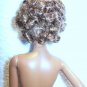 NUDE-Barbie Doll-4 Redress/OOAK-Short Curly Brunette AA