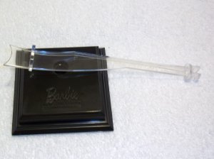 Barbie-Diorama-Doll Stand-Dolls-Square Black #13