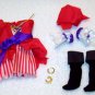 Barbie-Ensemble-Fashion Only-OOB-Pirate Costume