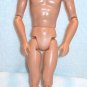 NUDE-KEN-Poseable-Barbie-4 OOAK Makeover-Brown Hair-196