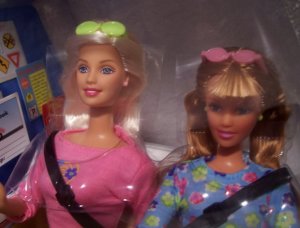 Student Driver Barbie & Skipper GiftSet-2000-27142-NRFB