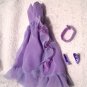 Barbie-Ensemble-Fashion Only-OOB-Purple Evening Gown