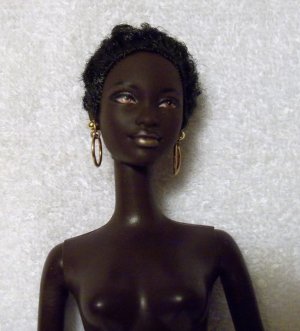 NUDE-Barbie Doll-4 Redress/OOAK-TNT-Short Brunette-AA