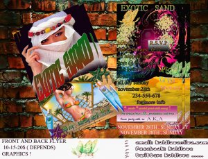 custome made flyer