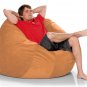 Brand X 4 Foot Beanbag in Tan Microfiber