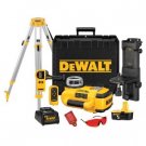 DEWALT DW079KDT 18-Volt Self Leveling Int Rotary Laser
