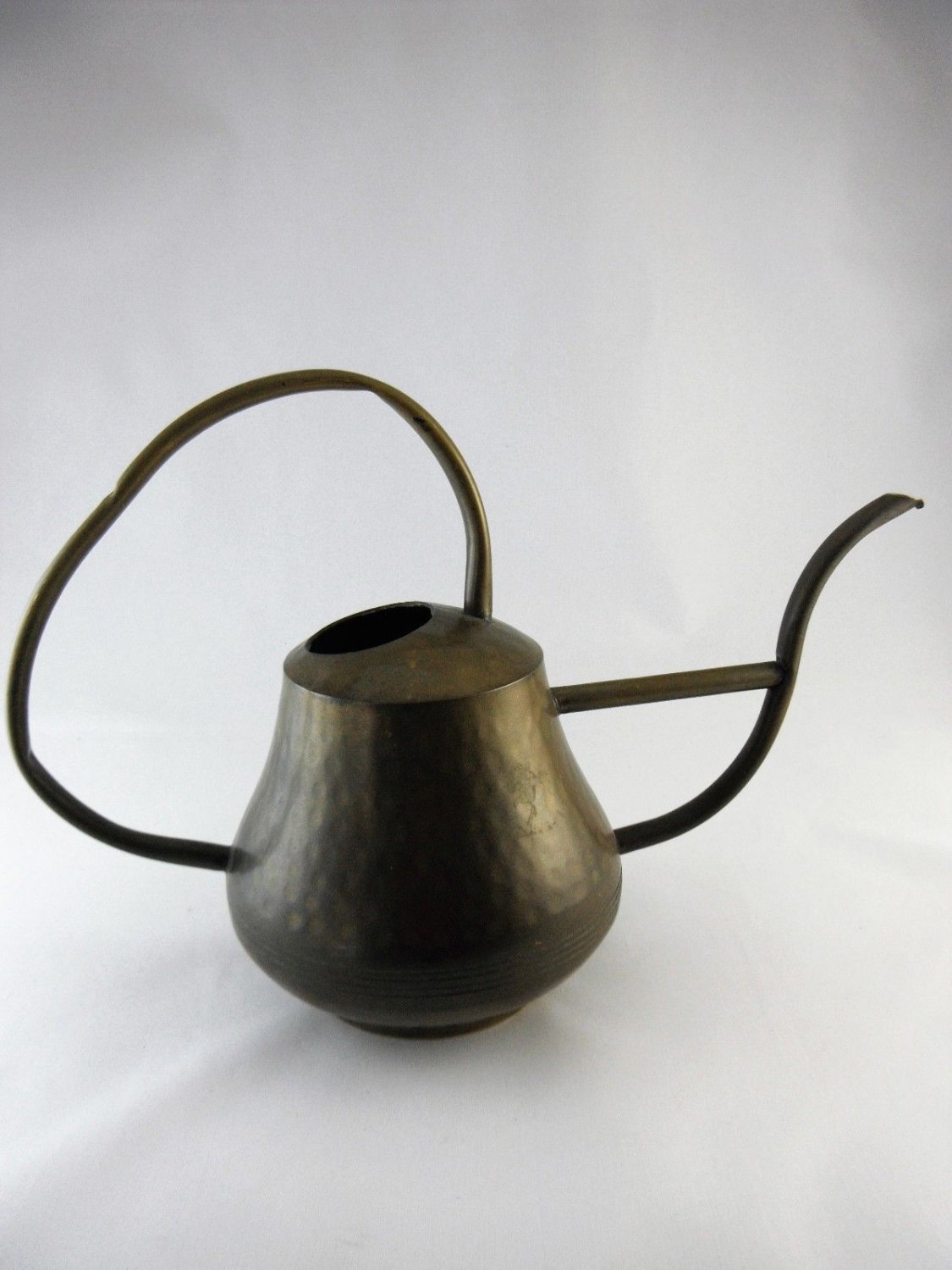 Vintage Copper Brass Watering Can Treasured Family Heirloom tblprms3