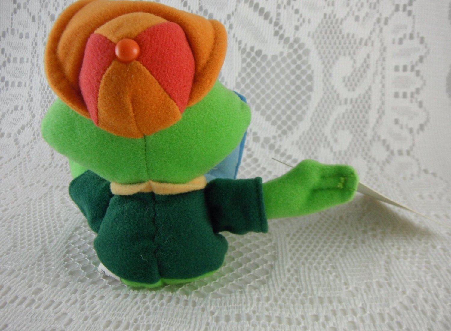 bean the frog plush